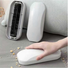 Debris Brush, White Manual Table Crumb Picker, 20cm Crumb Picker, Strong Cleaning Power, Suitable for Cleaning Hair, Debris, Paper Scraps