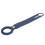 Custodia in silicone con anello Loop per IOS Locator Blu scuro 12
