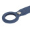 Custodia in silicone con anello Loop per IOS Locator Blu scuro 11