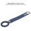 Custodia in silicone con anello Loop per IOS Locator Blu scuro 4