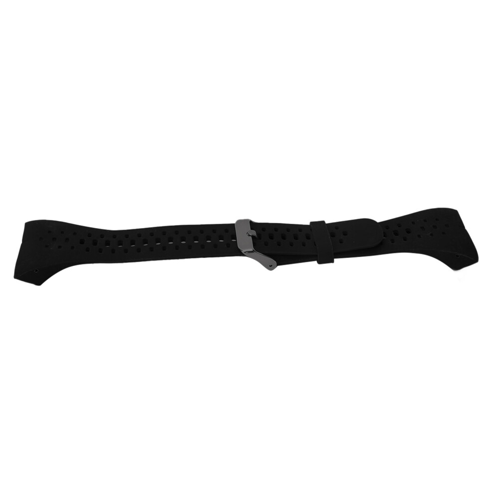 Silicone Watch Band For M400/M430, Replacement Strap Black 8411358753371