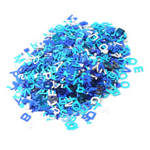 8mm Blue Confetti Sequin Table Decorations for Baby First Birthday & Events