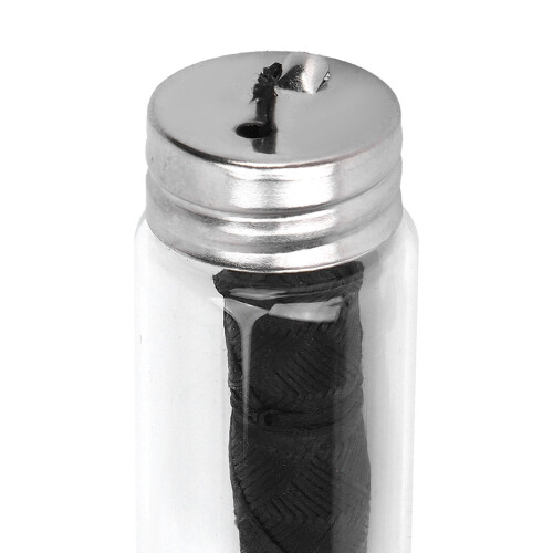 30m Eco Dental Floss Plaque Removal in Refillable Black Container 2