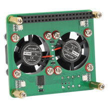 Raspberry Pi 3B/3B+/4B Ventola DC5V 4.3CFM 10500RPM