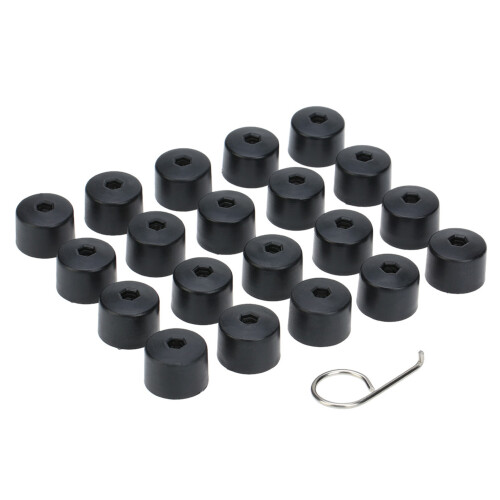 17mm Wheel Nut Caps Set for VW - 20Pcs with Easy Removal Tool 1