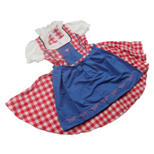 Costume Dirndl da ragazza 100% poliestere, S 88/72/102cm