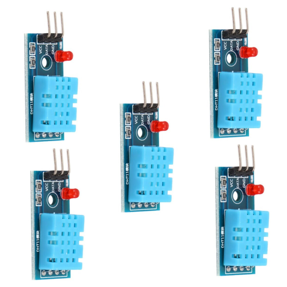 Digital Temp Humidity Sensor Module 5 Pack Wifi Temperature Humidity Monitor Temperature Gauge Sensor Pack 9339159056660