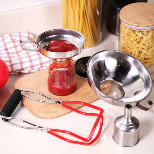 Practical Canning Essentials Set Includes Canning Rack Funnel 1