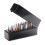 30/48 Holes Nail Drill Bits Storage Box-30 holes black 1
