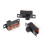 10Pcs SS22F32 6 Pins 2 Positions DPDT On/On Mini Slide Switch 6
