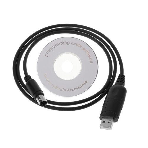 Câble de programmation USB pour Radio Yaesu FT-7800 7900-Noir