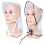 Comfortable PVC Rain Hat for Hiking and Running-10 white 2