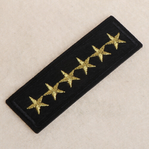 Patch brodé de rang militaire étoile pour vêtements,-Multi 1