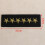Patch brodé de rang militaire étoile pour vêtements,-Multi 6