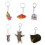 6pcs Whimsical Cat Silly Accessories Amusing Animal Decorative 1