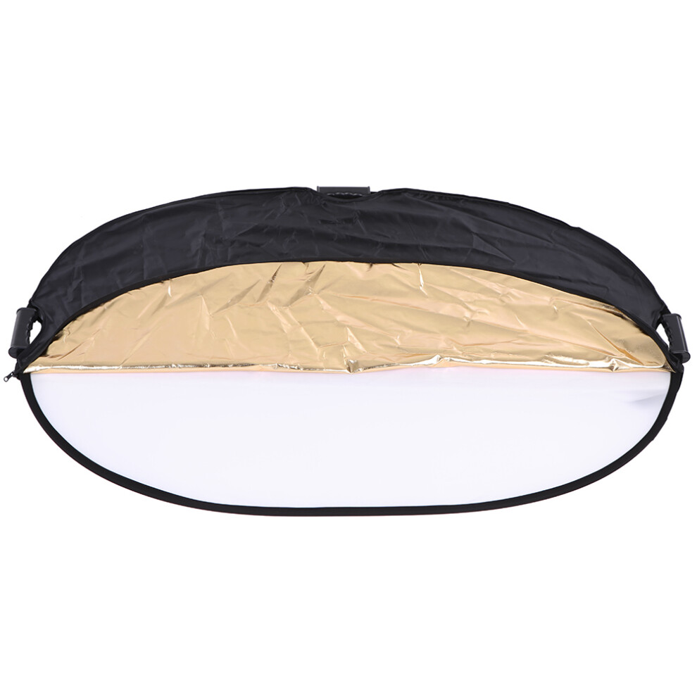 Andoer 90X120cm 5In1 Round Collapsible Photography Reflector For Studio & Outdoors Light 3371358758439