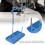 Household Sewing Tools: Sky Blue 3 Spools Thread Rack with Removable Design 3
