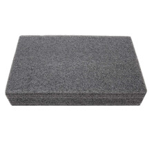 Square Needle Felting Foam Pad 250x150x52mm Black Double-Sided Sponge Mat
