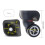 1Pair Luggage Wheels Suitcase Replacement Wheel-W137 black 2