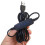 DC5V LED Dimmer Extension Cord USB Port Power Supply-White 5