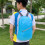 Lightweight Folded Backpack Water Resistant Nylon-Deep Blue 7