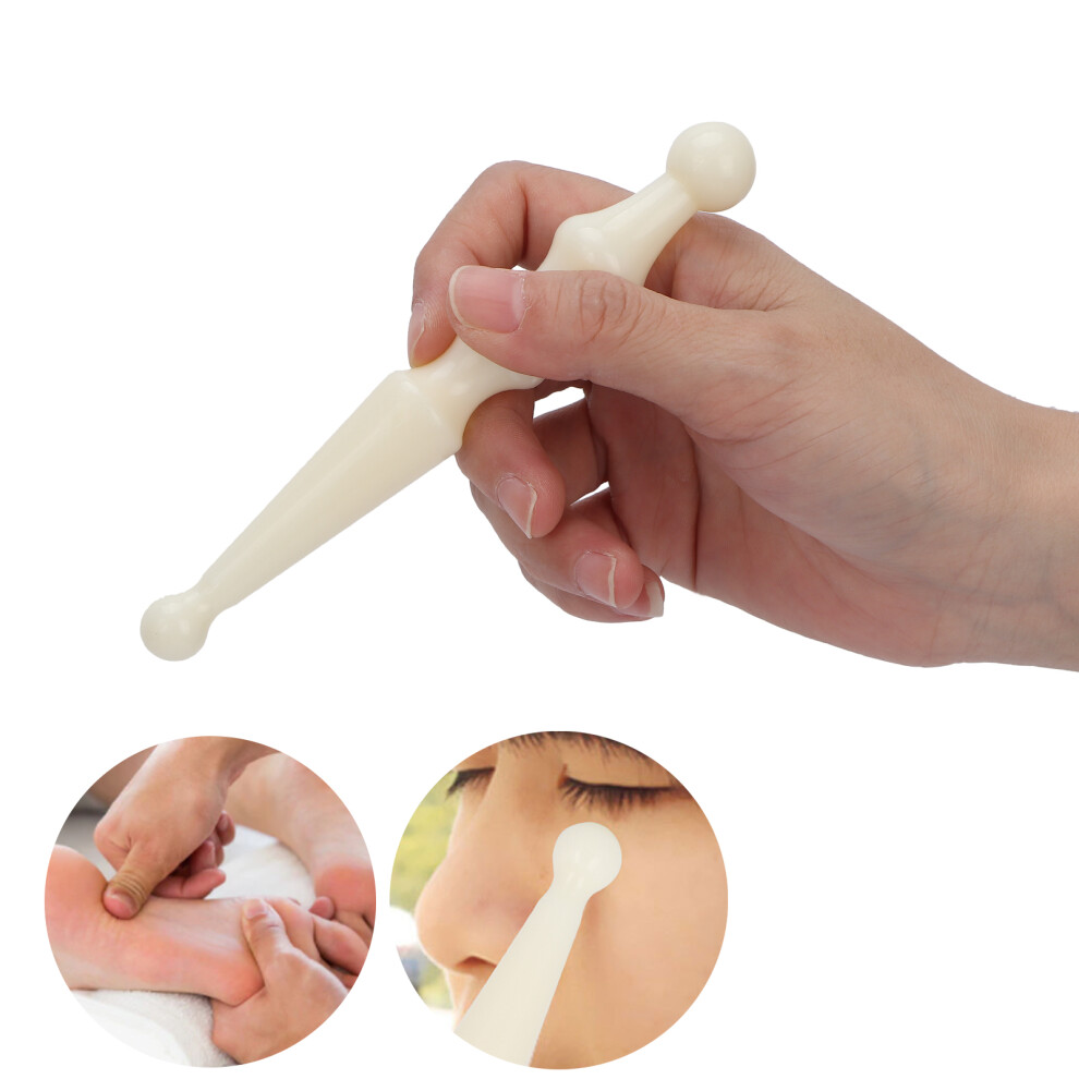 Travel Foot Massage Stick Durable Reflexology Acupuncture Tool Easy to Carry