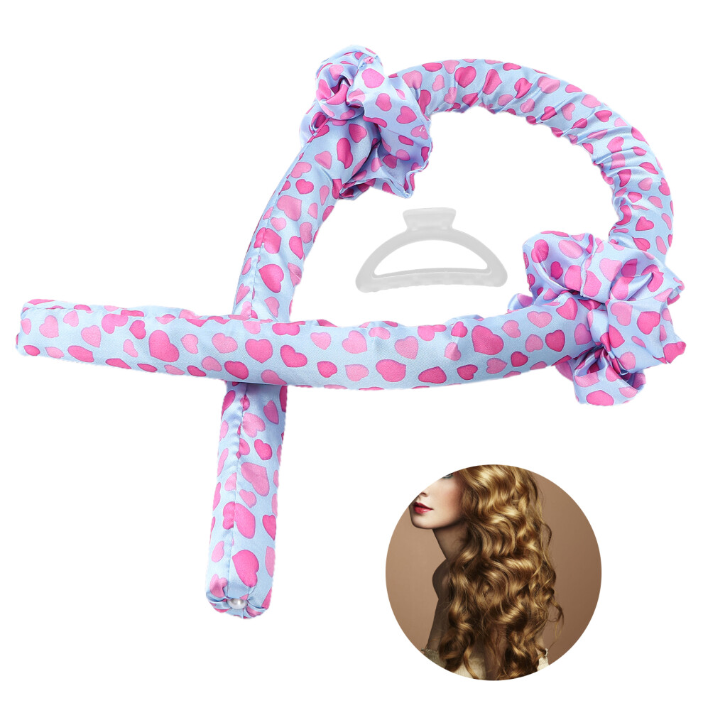 Unisex Heatless Hair Curler Set - Eva Foam Rods & Headband, 90Cm