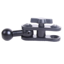 Support de téléphone de voiture à tête sphérique de 17mm,