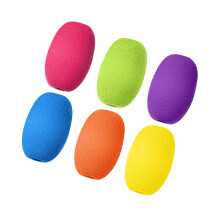 Porte-crayon ergonomique en éponge, 6 pièces, poignée en mousse