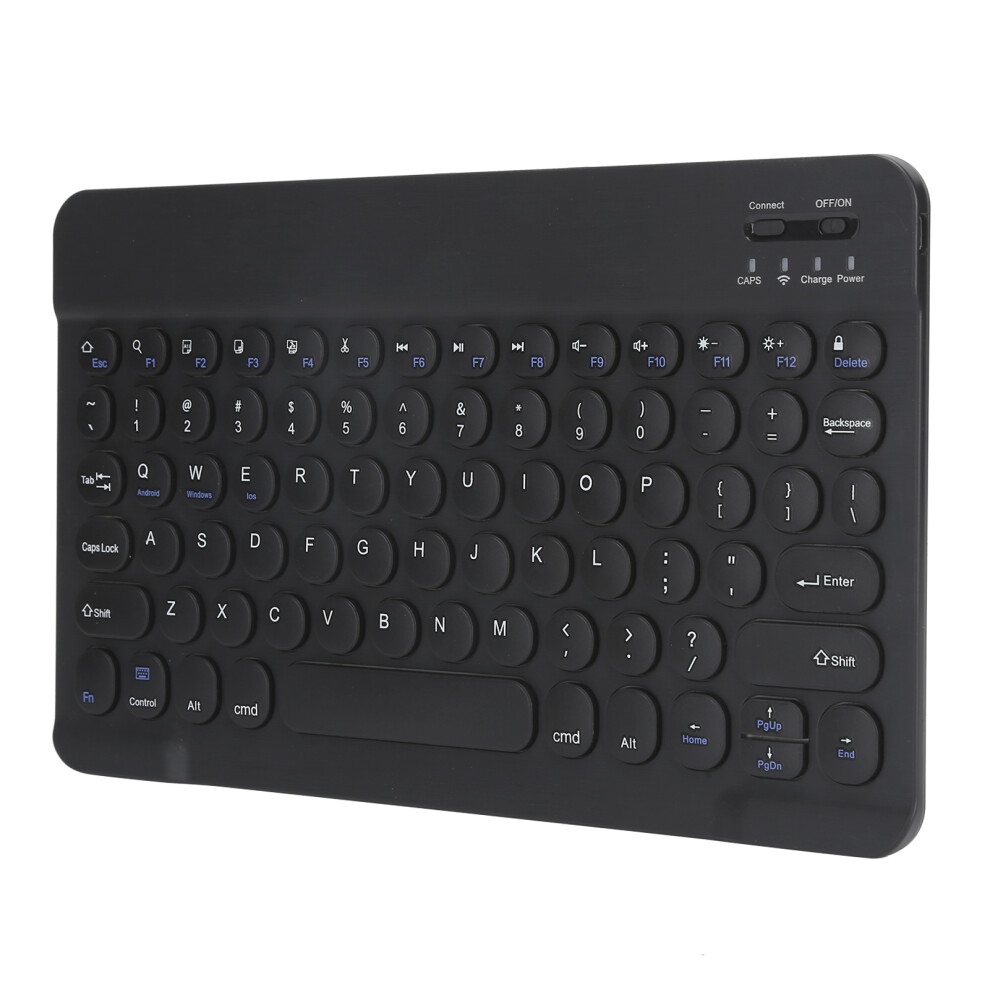 Wireless Bluetooth 10In Keyboard For Tablets & Smartphones Black 7891358761773