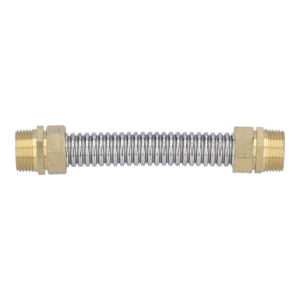 G1 Male Stainless Steel Corrugated Hose For Air Conditioner & Water Heater 20Cm 9361358761649