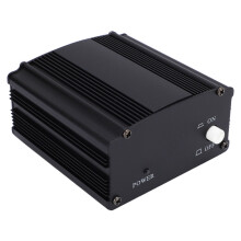 48V Aluminiumlegierung Phantom Power Supply for Kondensatormikrofone Plug & Play