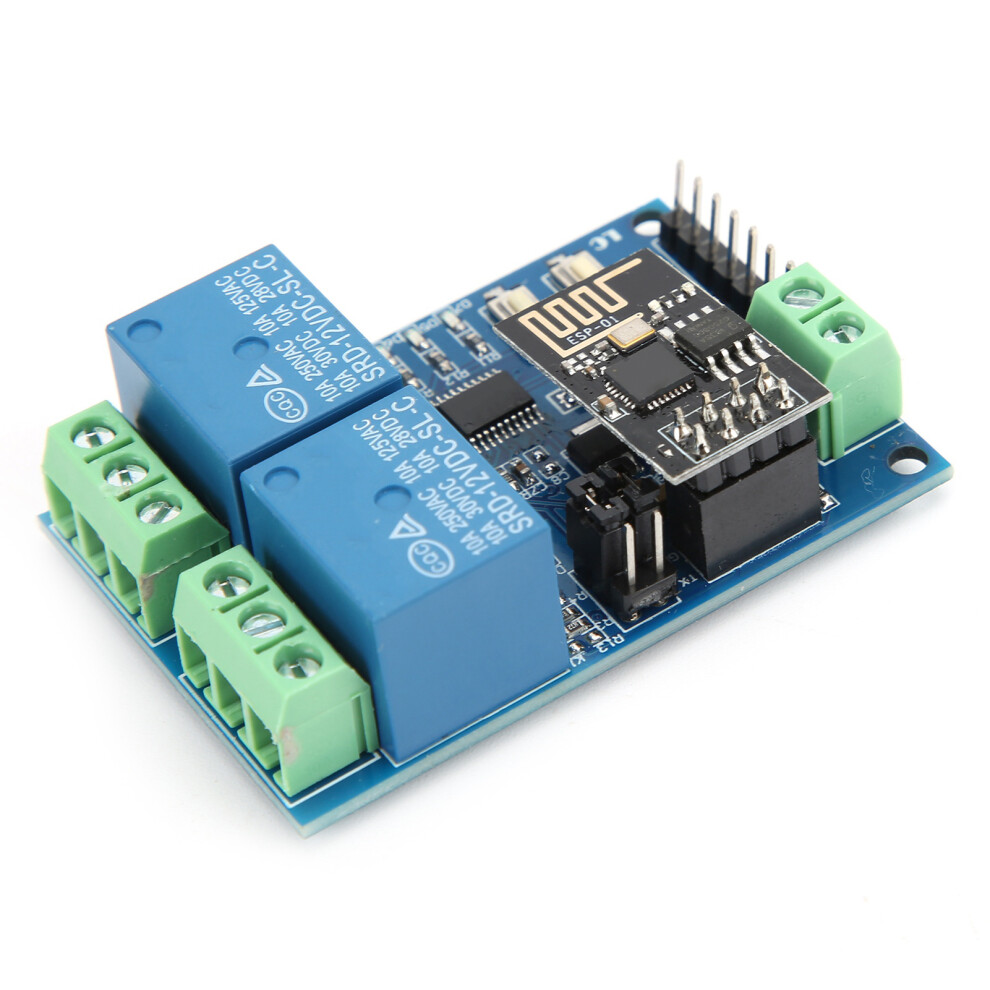 2-Way Wifi Relay Module For Android App Control 12V Esp8266 3571358762492