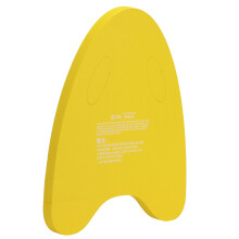 Yellow EVA Swimming Board Floating Plate A Shape for Adults & Kids