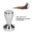 Tamper per caffè compatto italiano da 58 mm colore argento 5