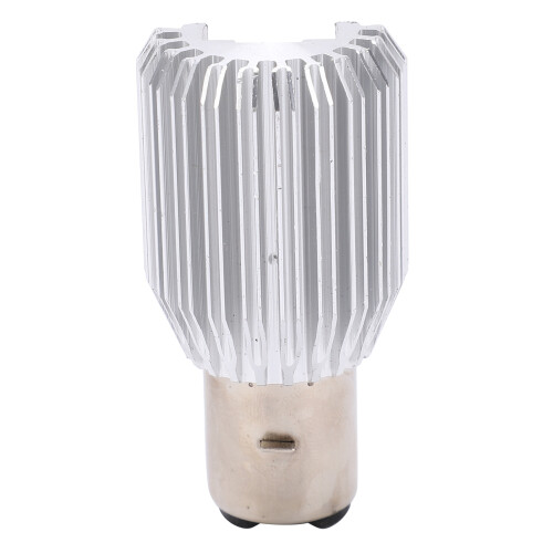 Motorcycle Headlight Bulb M2S H6 LED White 12W DC8-80V Bright Light 2
