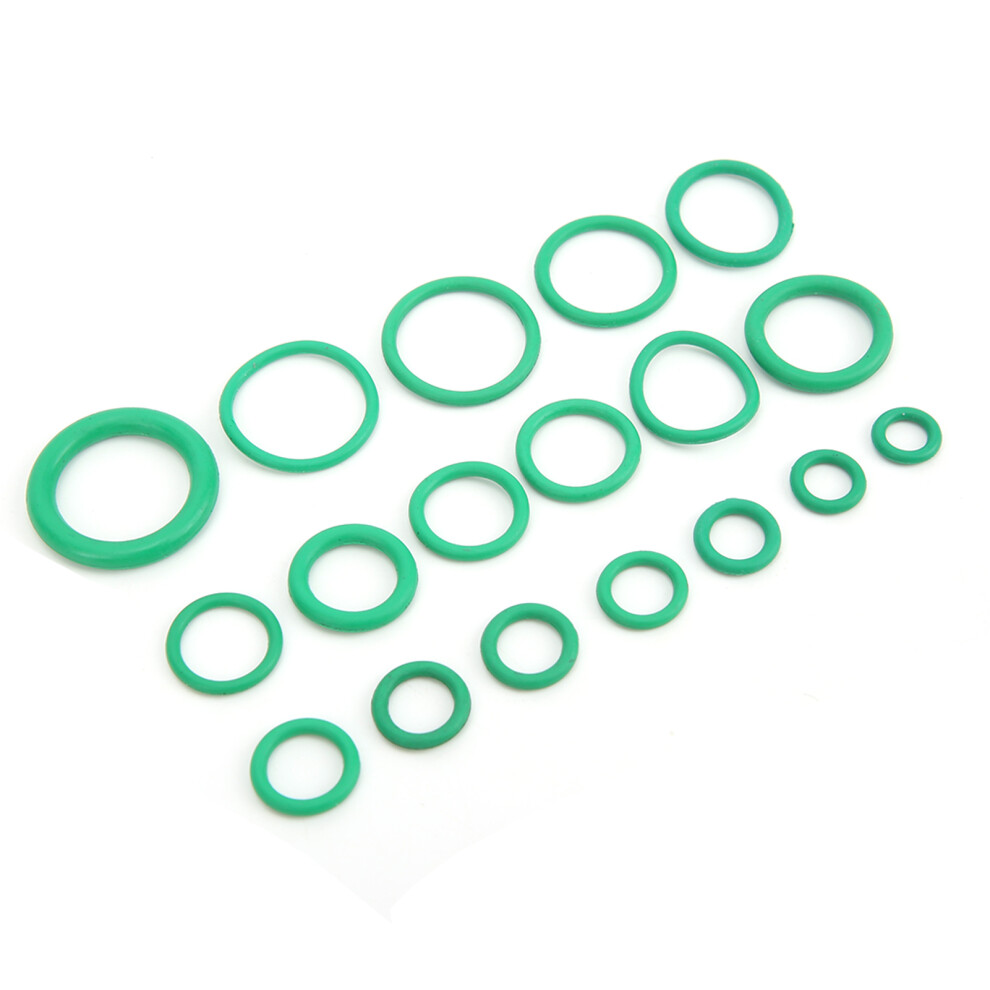 270 Pcs 18 Sizes O-Ring Seal Set For Car Ac Compressors And Water Faucets Green 7901358764268