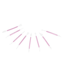 Set di 8 strumenti per fondant rosa per la modellazione della torta, 42 g