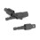 Durable 3Pcs Power Drill Socket Set Hex Shank 360 Rotation Black 4