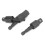 Durable 3Pcs Power Drill Socket Set Hex Shank 360 Rotation Black 15