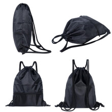 Sac à cordon 50x42cm, peut contenir un ballon de basket et des chaussures.