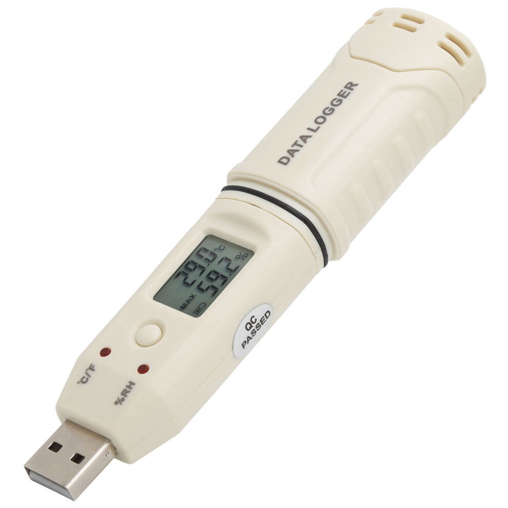 Gm1365 Greenhouse Cold Storage Thermometer & Humidity Recorder Digital 8481358770234