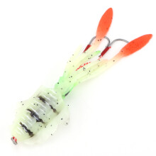 Leuchtendes grünes Silikon-Oktopus-Wobbler-Bait zum Angeln 86g