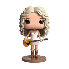 (One size, 10) Taylor Swift Resin Big Head Doll Ornament Cartoon Desktop Decor Home Living Room Study Decoration Birthday Party Gift