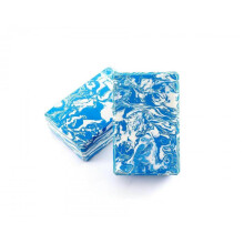 (Blue) Yoga Blocks Camouflage Yoga Blocks - Dance Bricks Practice Leg Pressing Foam Bricks, Bricks Aids for Dance Practice (2 Pieces)