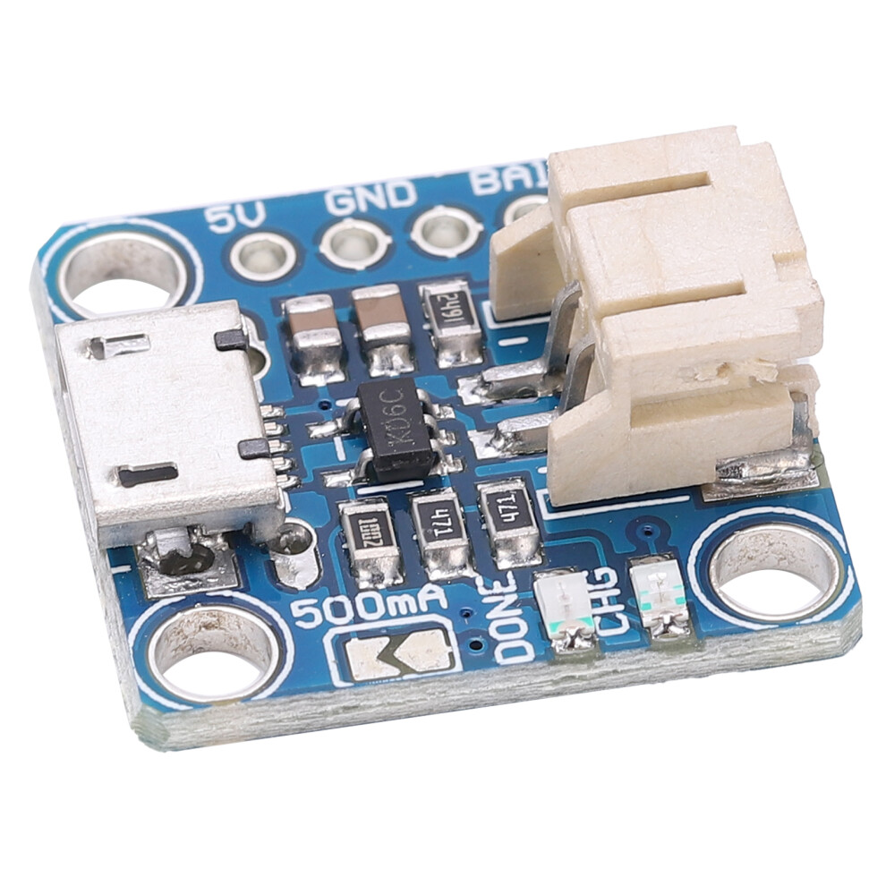 Charging Module Micro B For 3.7V/4.2V Lipoly Liion Batteries 5V Input 5011358776122