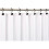 Shower Curtain Hooks 12-Pack Black Solid Finish for Bathroom Shower Rods and Curtains 3