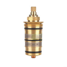 Thermostat-Ventilkern Brass Replacement Thermostat Cartridge for Shower Faucet Temperature Control Repair Kit