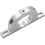 Steering Column with Key No Drop Billet 2 Inch Hole Brushed River Clamp Under Dashboard Silver 3