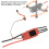 Red Brick 100A ESC 3,1oz BEC 5V/5A per drone RC 11